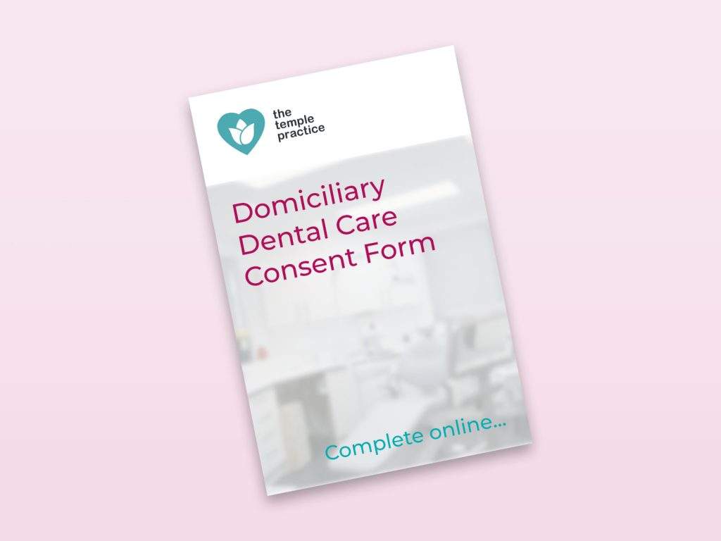 Domiciliary Dental Care Consent Form